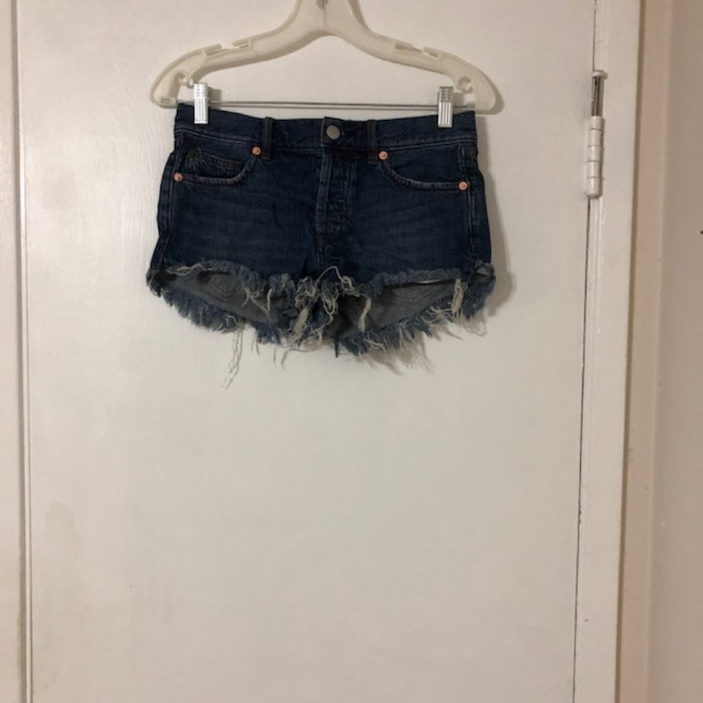 We The Free Mid Rise Jean Shorts 24